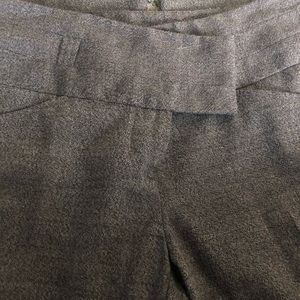 Brown flare dress pants